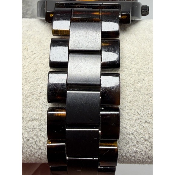 Nixon The Time‎ Teller Acetate Ladies Tortoise New Battery 39MM 6\